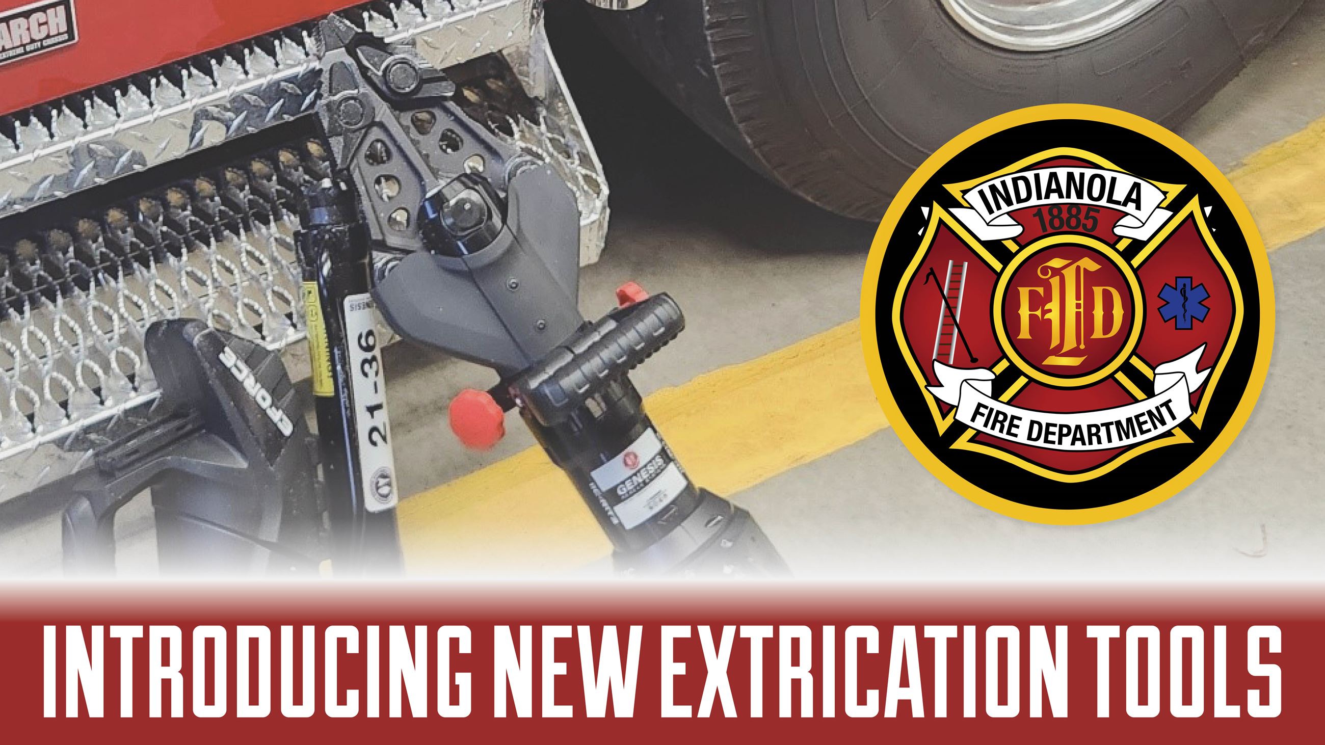 New Extrication Tools for the Indianola Fire Department