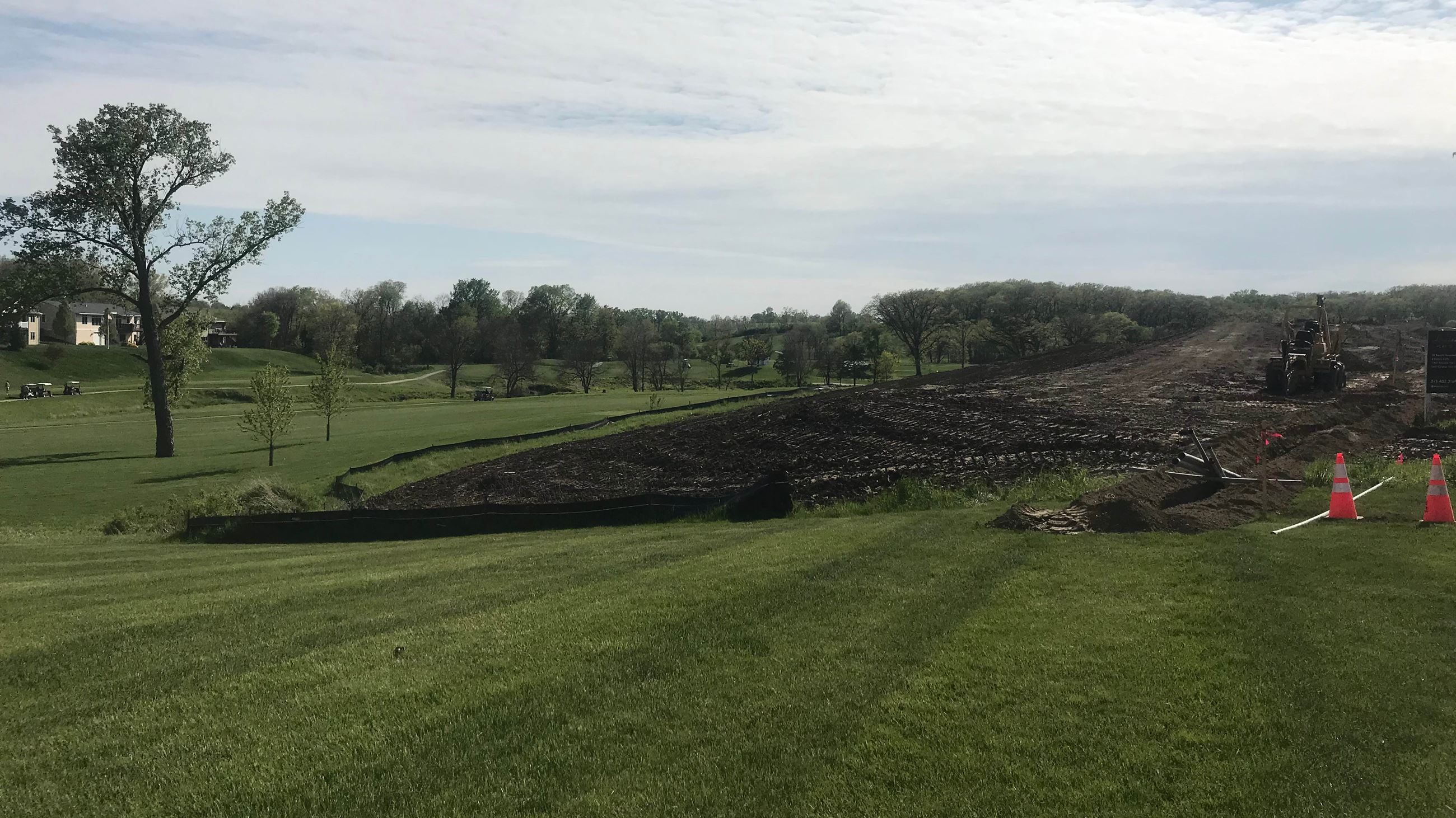 A photo of a land development in Indianola, Iowa.
