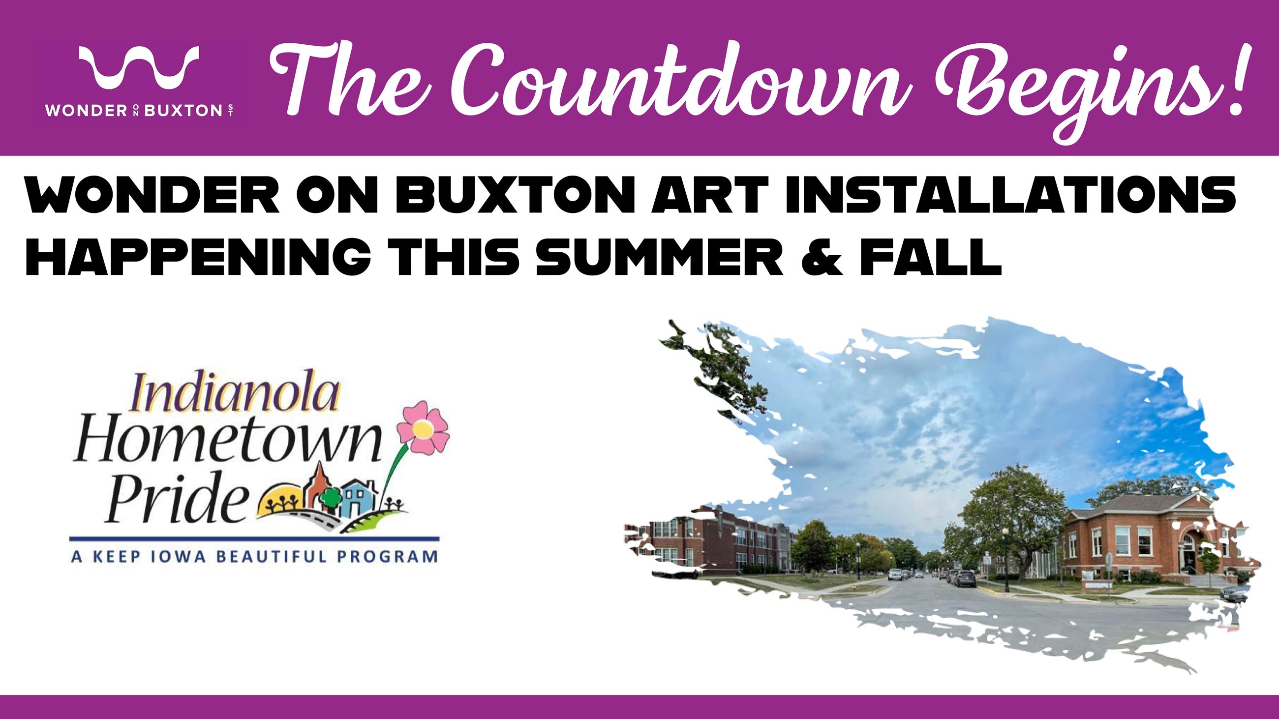The Wonder on Buxton Project is preparing for art installations along North Buxton Street.