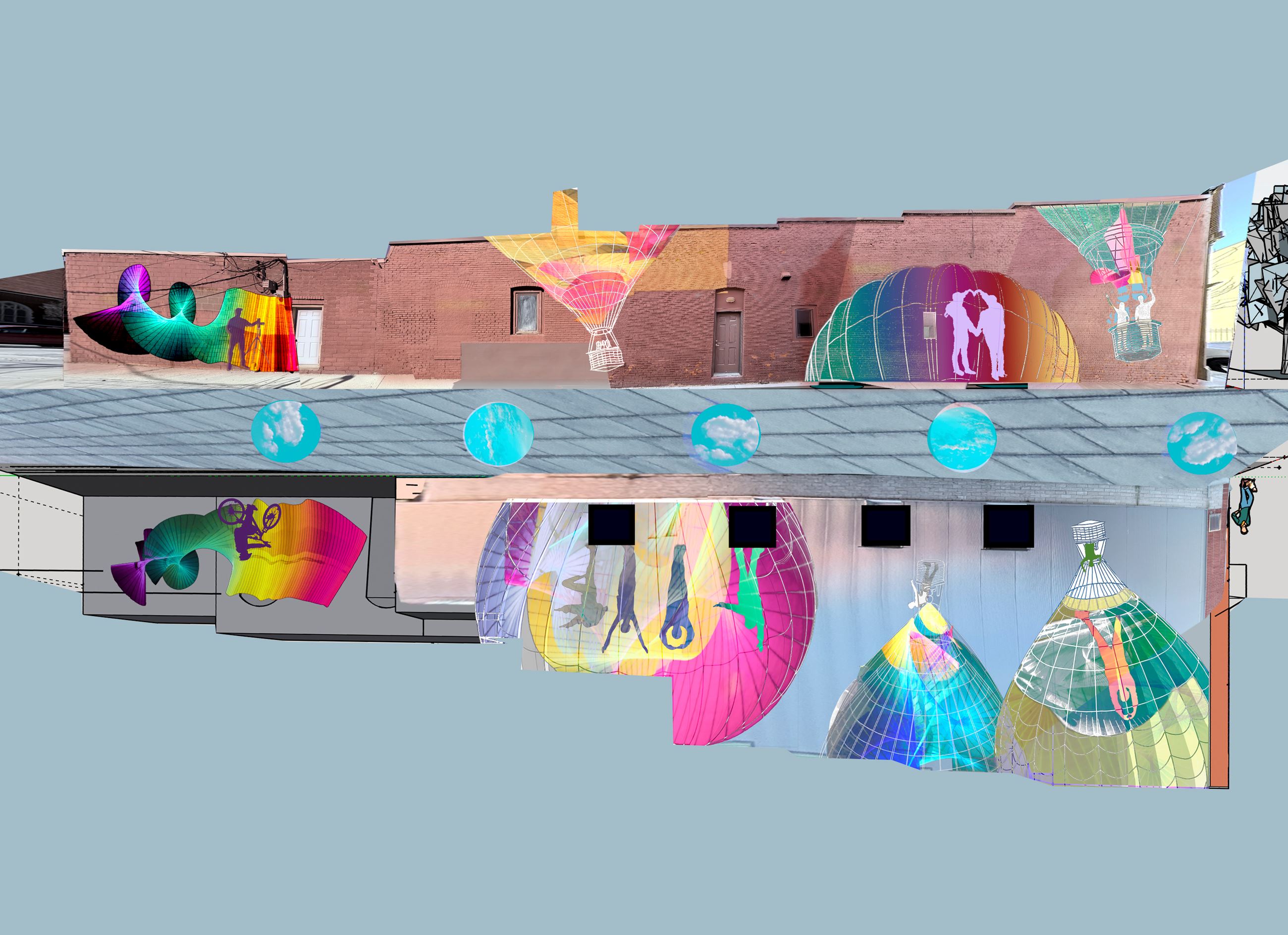 Illuminate Indianola Mural Proposal 1