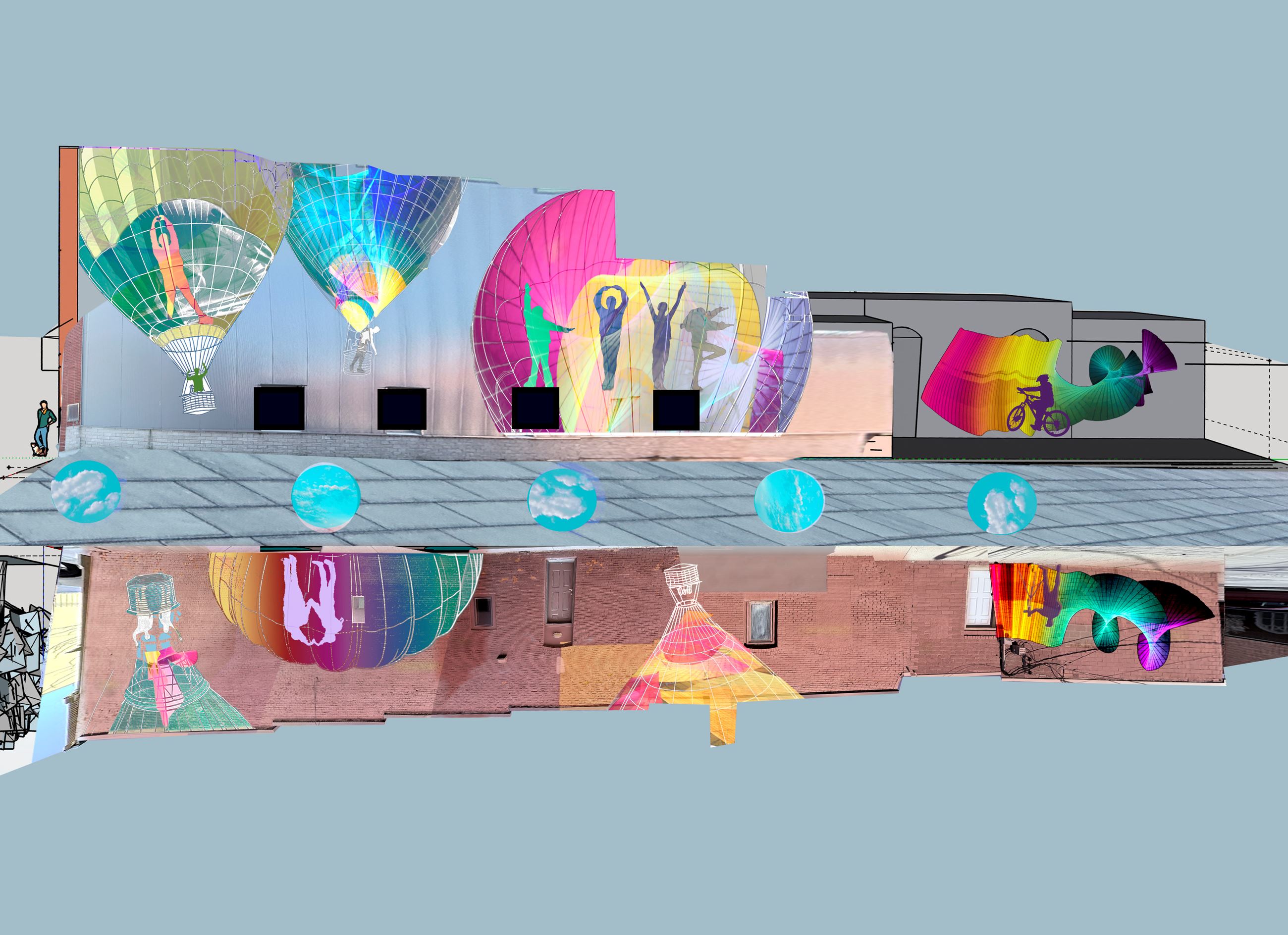 Illuminate Indianola Mural Proposal 1 - 2