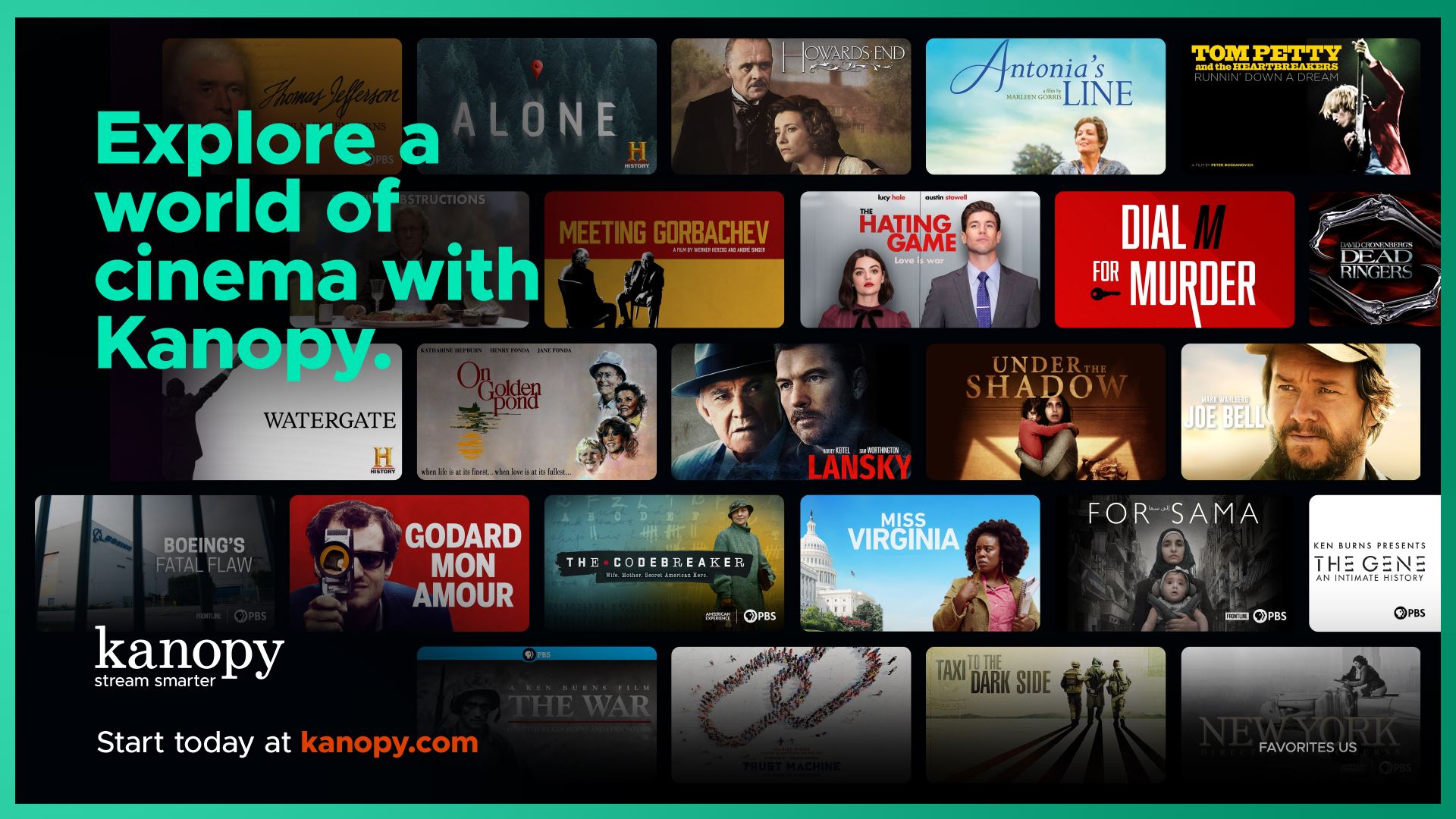 Stream video with your library card on Kanopy